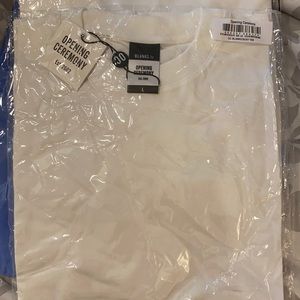 NWT Opening Ceremony White Tee T-Shirt L Large